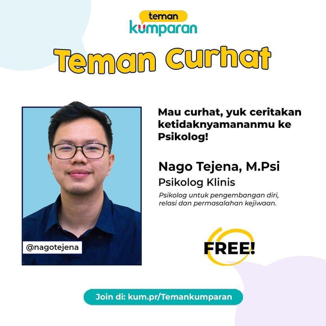 Program Teman Curhat Bersama Nago Tejena. Foto: kumparan