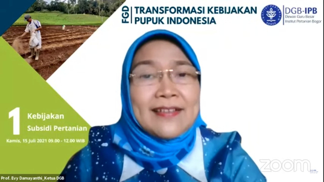 Dewan Guru Besar IPB University Kupas Tuntas Transformasi Kebijakan Pupuk di Indonesia
