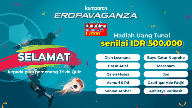 Selamat! Inilah Pemenang Kuis Eropavaganza 2021 (166754)