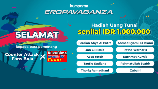 Selamat! Inilah Pemenang Kuis Eropavaganza 2021 (166750)