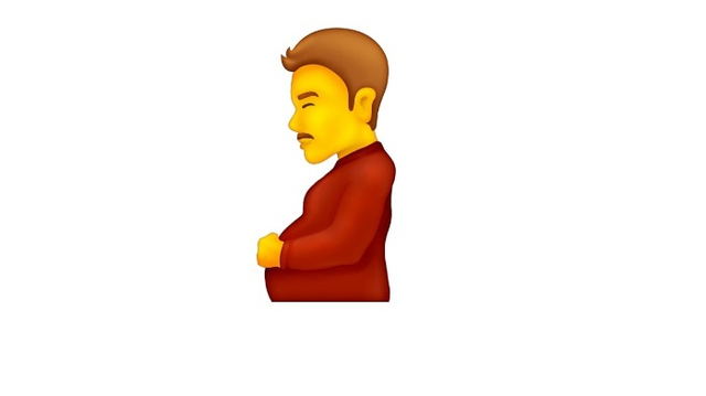 Pregnant Man Emoji. Foto: Emojimedia via Twitter