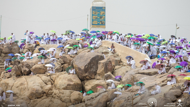 Suasana Emosional Jemaah Haji 2021 Saat Wukuf di Arafah (506168)
