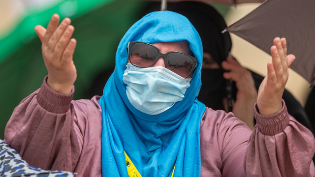 Suasana Emosional Jemaah Haji 2021 Saat Wukuf di Arafah (506163)