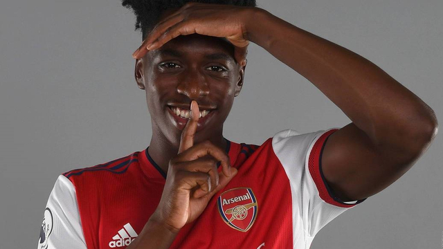 Pemain baru Arsenal, Albert Sambi Lokonga. Foto: Arsenal