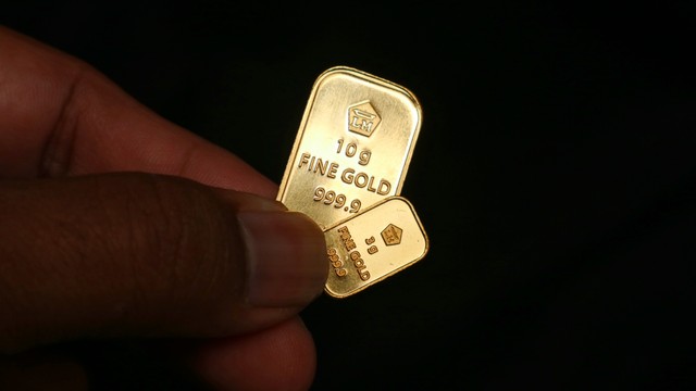 Ilustrasi investasi emas. Foto: Shutter Stock