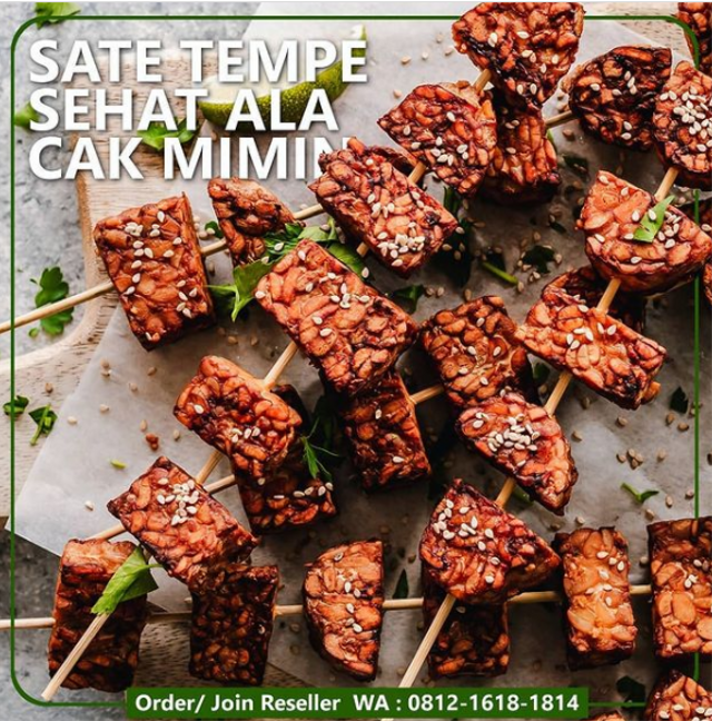 Mencicip Bumbu Rujak Cak Mimin Serba Bisa, Enak Dibuat Rujakan dan Sate Tempe (53410)