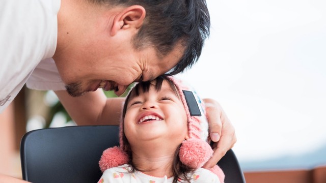 Ilustrasi ayah dan anak. Foto: Shutter Stock