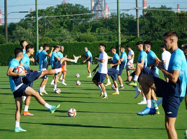 Tim sepak bola putra Romania untuk Olimpiade Tokyok 2020. Foto: Instagram/@echipanationala