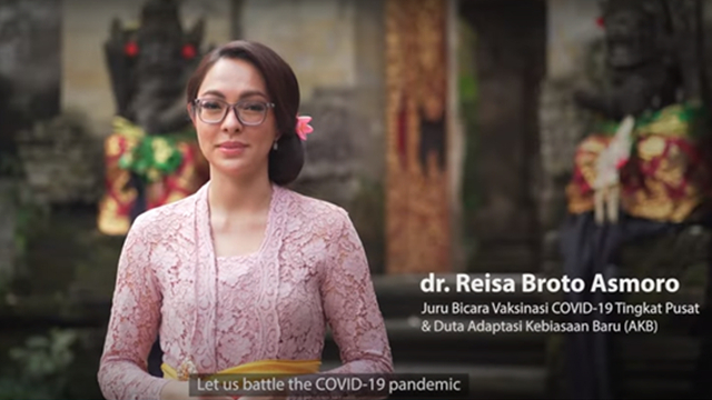 dr Reisa Broto Asmoro. (Sumber: Youtube Sekretariat Presiden).