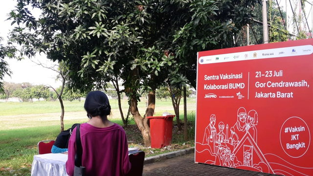 Jakpro Dirikan Sentra Vaksinasi Corona di GOR Cendrawasih, Daftar Bisa via JAKI (287614)