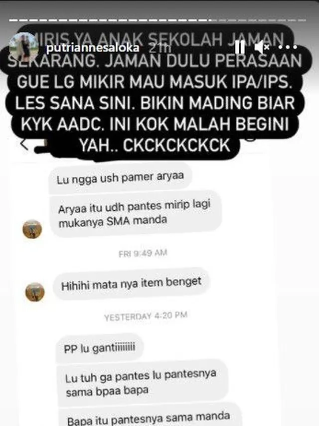 Kesabaran Putri Anne Saat Dihujat dan Disebut Tak Pantas Foto Bareng Arya Saloka (498819)