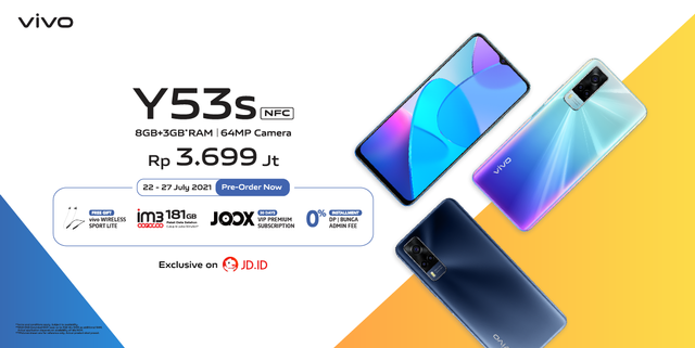 vivo Y53s Rilis di Indonesia, Ada Fitur Tambah RAM dan Kamera 64 MP (161981)
