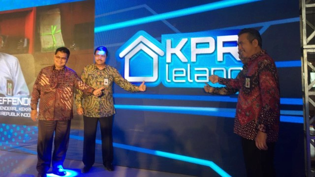 Peluncuran Portal Rumah Lelang KPR Bank BTN di Bogor. (Foto: Abdul Latif/Kumparan)