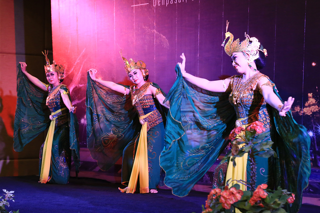 Ilustrasi fungsi tari Merak sebagai pengisi berbagai acara. Sumber: Dinas Pariwisata Kota Surakarta