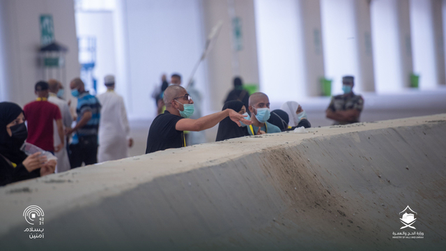 Hari Kelima Haji 2021: Suasana Lempar Jumrah dan Tawaf Wada (43685)
