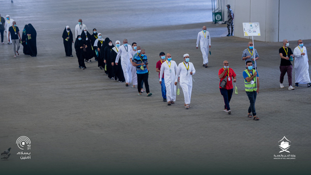 Hari Kelima Haji 2021: Suasana Lempar Jumrah dan Tawaf Wada (43684)