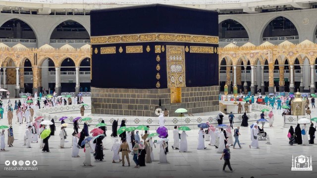 Tawaf Wada Haji 2021, Suasana Paling Ramai di Sekeliling Ka'bah Setahun Terakhir (491502)