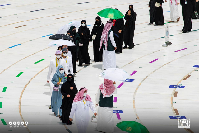 Tawaf Wada Haji 2021, Suasana Paling Ramai di Sekeliling Ka'bah Setahun Terakhir (491501)