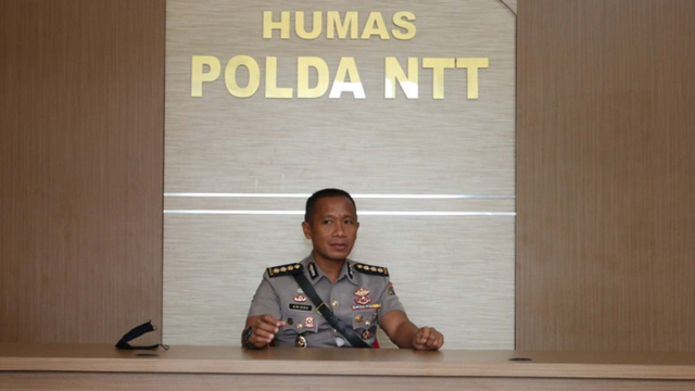 Kabid Humas Polda NTT Kombes Pol Rishian Krisna B. Foto:  ANTARA/Kornelis Kaha