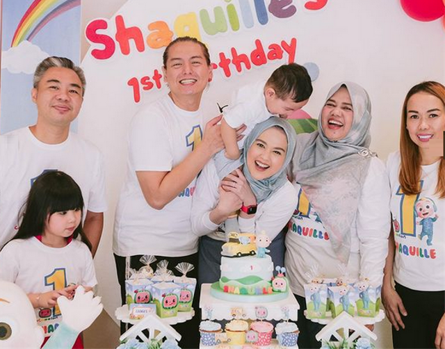 7 Potret Ulang Tahun Shaquille, Putra Pasangan Roger Danuarta dan Cut Meyriska (100107)