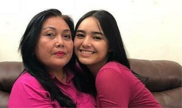 Amanda Manopo dan ibunda, Henny Manopo. Foto: Instagram/amandamanopo