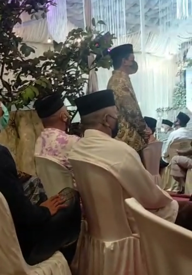 Oknum Anggota DPRD Banyuwangi nekat gelar pesta pernikahan saat PPKM. Foto: Dok. Istimewa