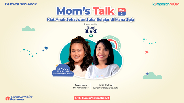 LIVE: Temukan Cara agar Si Kecil Sehat dan Suka Belajar di Festival Hari Anak (18125)