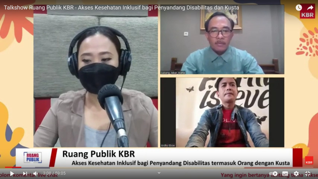 Memberikan Akses Kesehatan Inklusif Bagi OYPMK dan Penyandang Disabilitas (54119)
