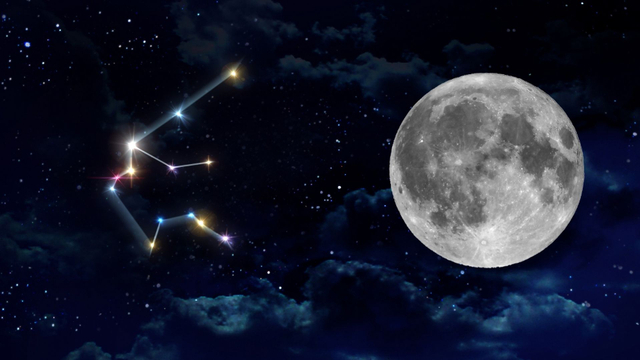 Bulan Purnama di Aquarius (Sumber: dok pribadi)