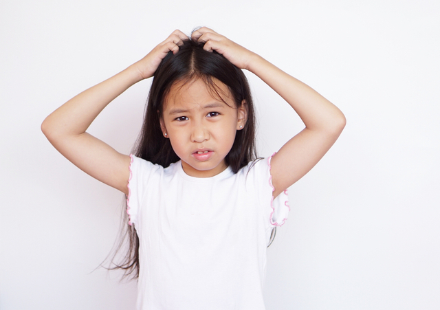 Cara kutu berpindah ke rambut anak. Foto: Shutterstock