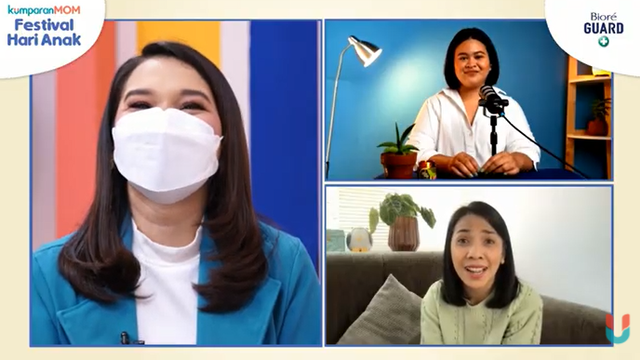 Mom's Talk bersama Biore GUARD Foto: Youtube kumparan