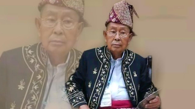 Ketua Lembaga Adat Melayu Provinsi Jambi, Hasip Kalamudin Syam, tutup usia. Foto: Jambikita.id 