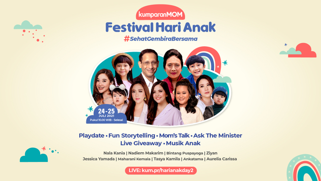 Festival Hari Anak 2021 kumparanMOM. Foto: kumparan
