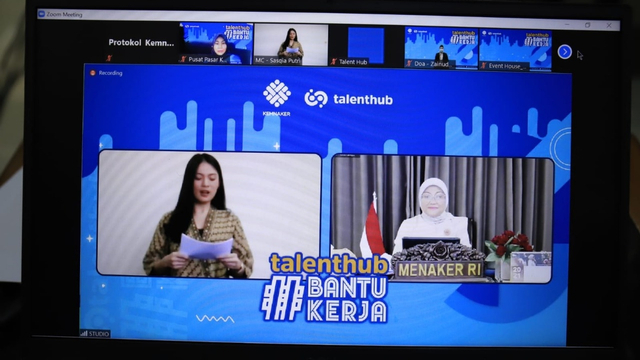 Kemnaker Canangkan Gerakan Tagar #TalenthubBantuKerja (114690)