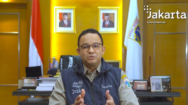 Gubernur DKI Jakarta memaparkan terkait Kondisi Terkini IGD Rumah Sakit di Jakarta. Foto: Youtube/PEMPROV DKI JAKARTA