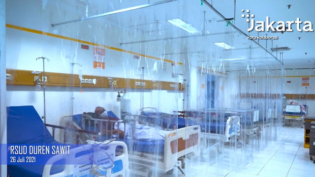 Kondisi Terkini IGD Rumah Sakit di Jakarta. Foto: Youtube/PEMPROV DKI JAKARTA
