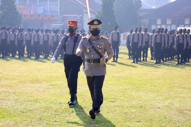 Kapolda Jawa Tengah Irjen Pol Ahmad Luthfi buka penidikan bintara. Foto: Polda Jawa Tengah