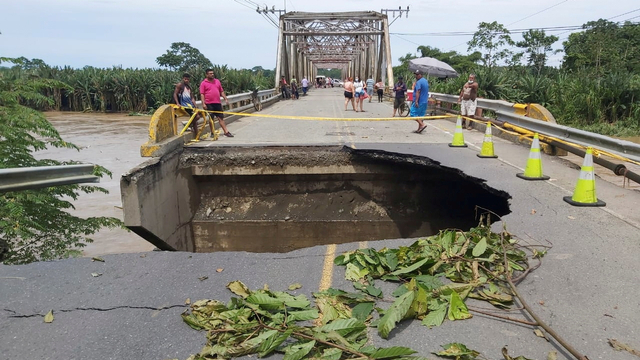 Foto: Jembatan Hingga Sekolah di Kosta Rika Rusak Akibat Diterjang Banjir (860423)