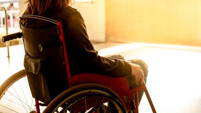 Ilustrasi wanita di kursi roda. Foto: Shutter Stock
