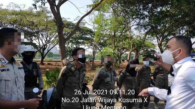 Korban penipuan rekrutmen Satpol PP di Jakarta. Foto: Instagram.com/satpolpp.dki/