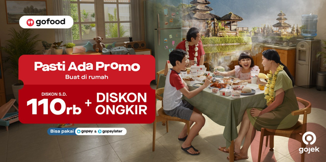 Ada promo Gofood