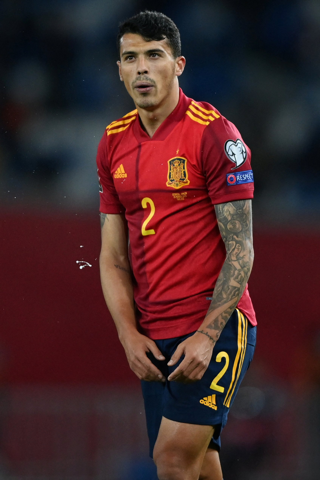 Pemain Spanyol Pedro Antonio Porro. Foto: Kirill Kudryavtsev/AFP