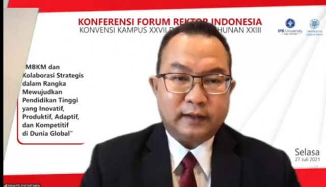 Ini Rekomendasi Prof. Arif Satria Forum Rektor Indonesia tentang Merdeka Belajar