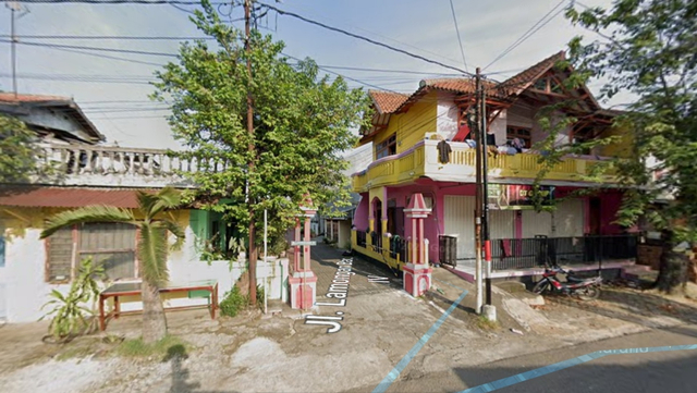 Jalan Raya Lamongan. Sumber: Google Map.