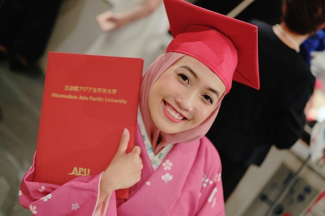 Indah Shafira, Perempuan Lampung yang Raih Beasiswa di Harvard. Foto: dok. Instagram