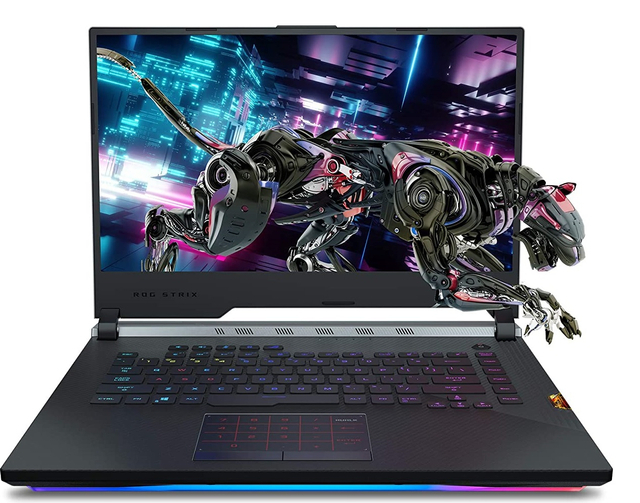 Ilustrasi laptop Asus terbaik ASUS ROG Strix Scar III . Foto Asus Store via Amazon