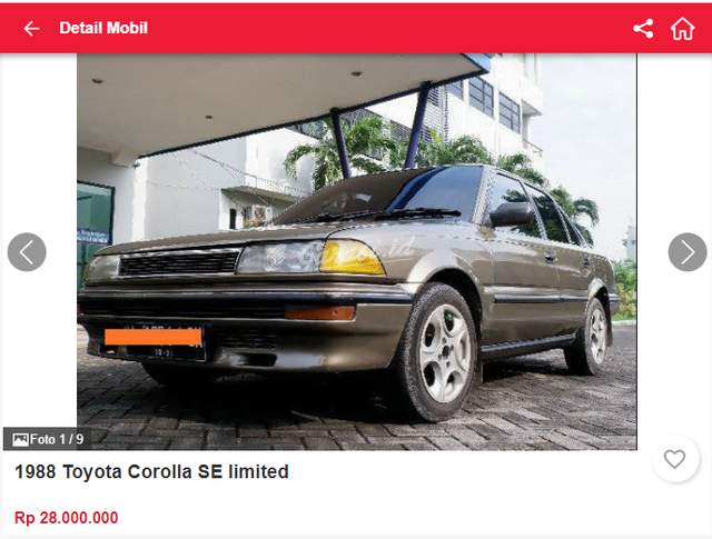 Mobil Bekas Murah di Bawah Rp 30 Juta (901813)