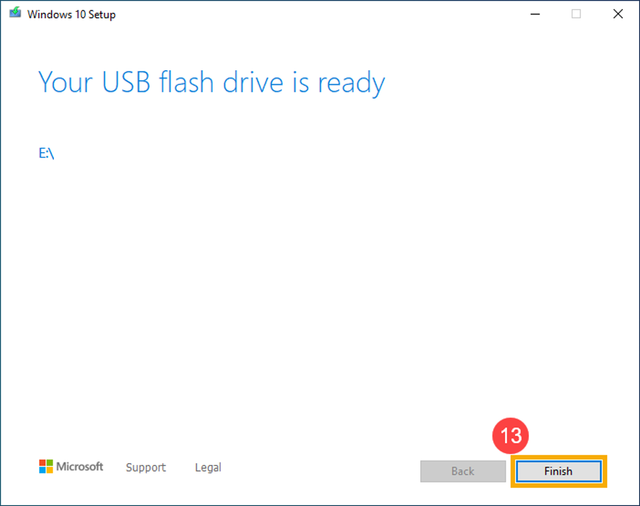 Instal windows 10 dengan flashdisk