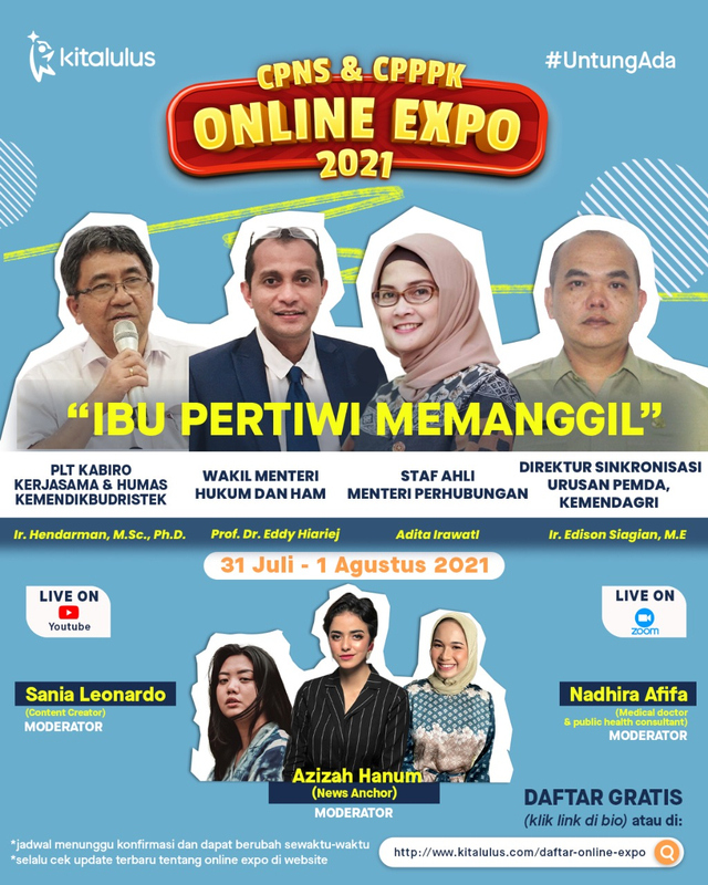 KitaLulus Gelar CPNS & CPPPK Online Expo 2021 Bersama Kementerian (812090)