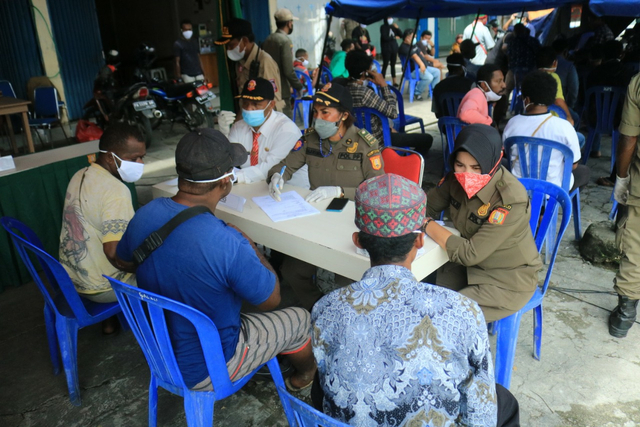 Operasi Yustisi di Kota Jayapura, 6 Orang Positif COVID-19 (783401)